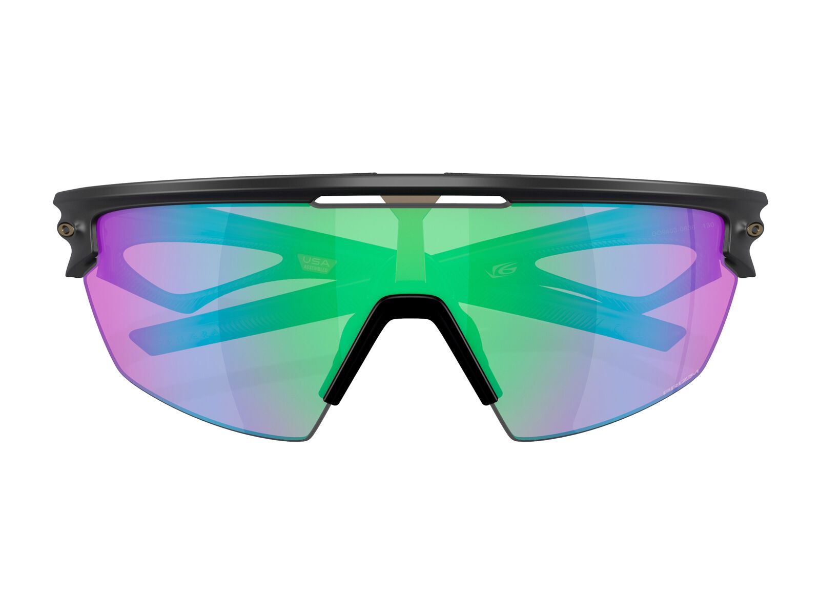 Oakley Sphaera, Prizm Golf / matte black - Bild 5