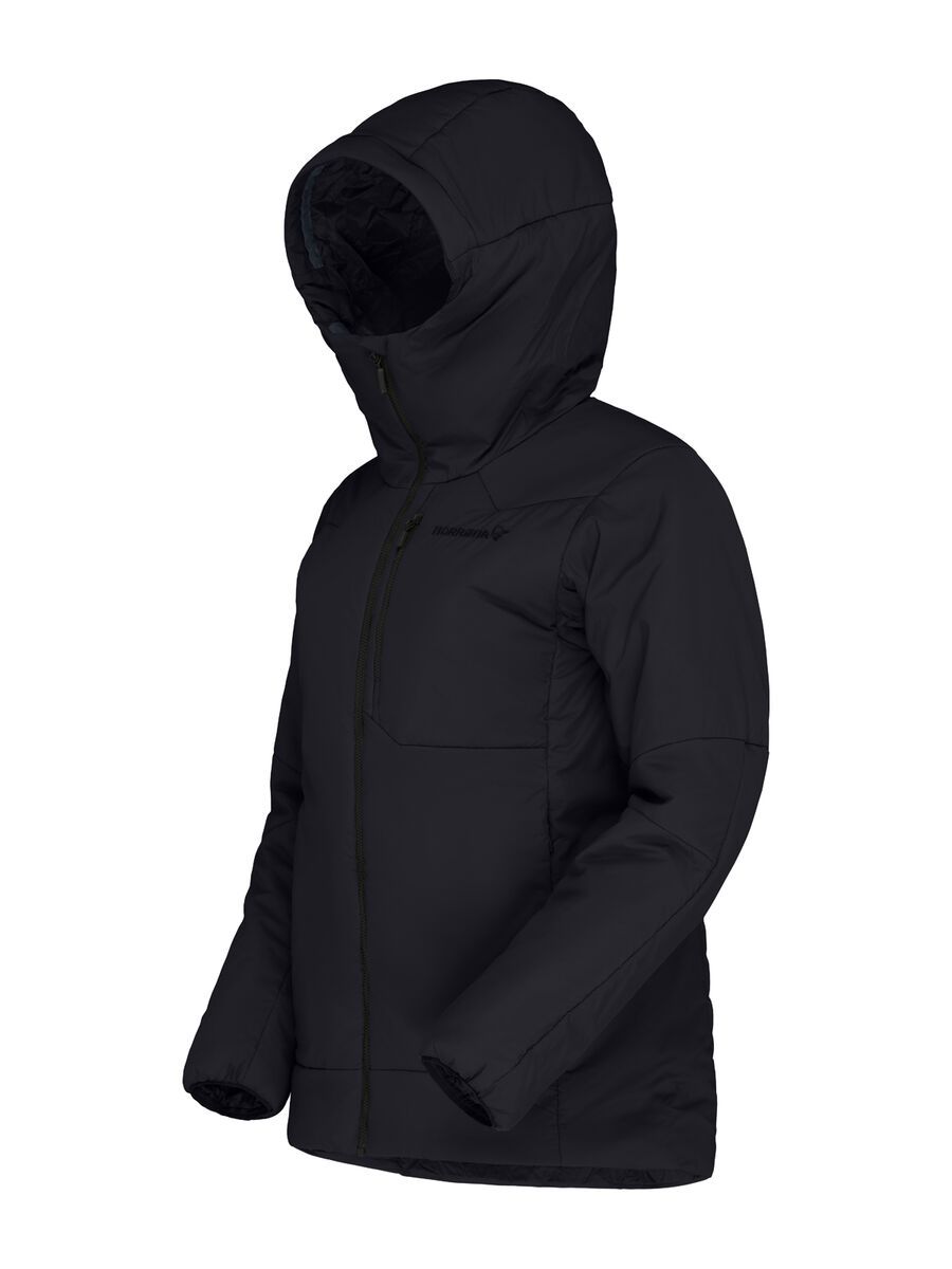 Norrona tamok thermo80 Zip Hood W's, caviar black - Bild 2