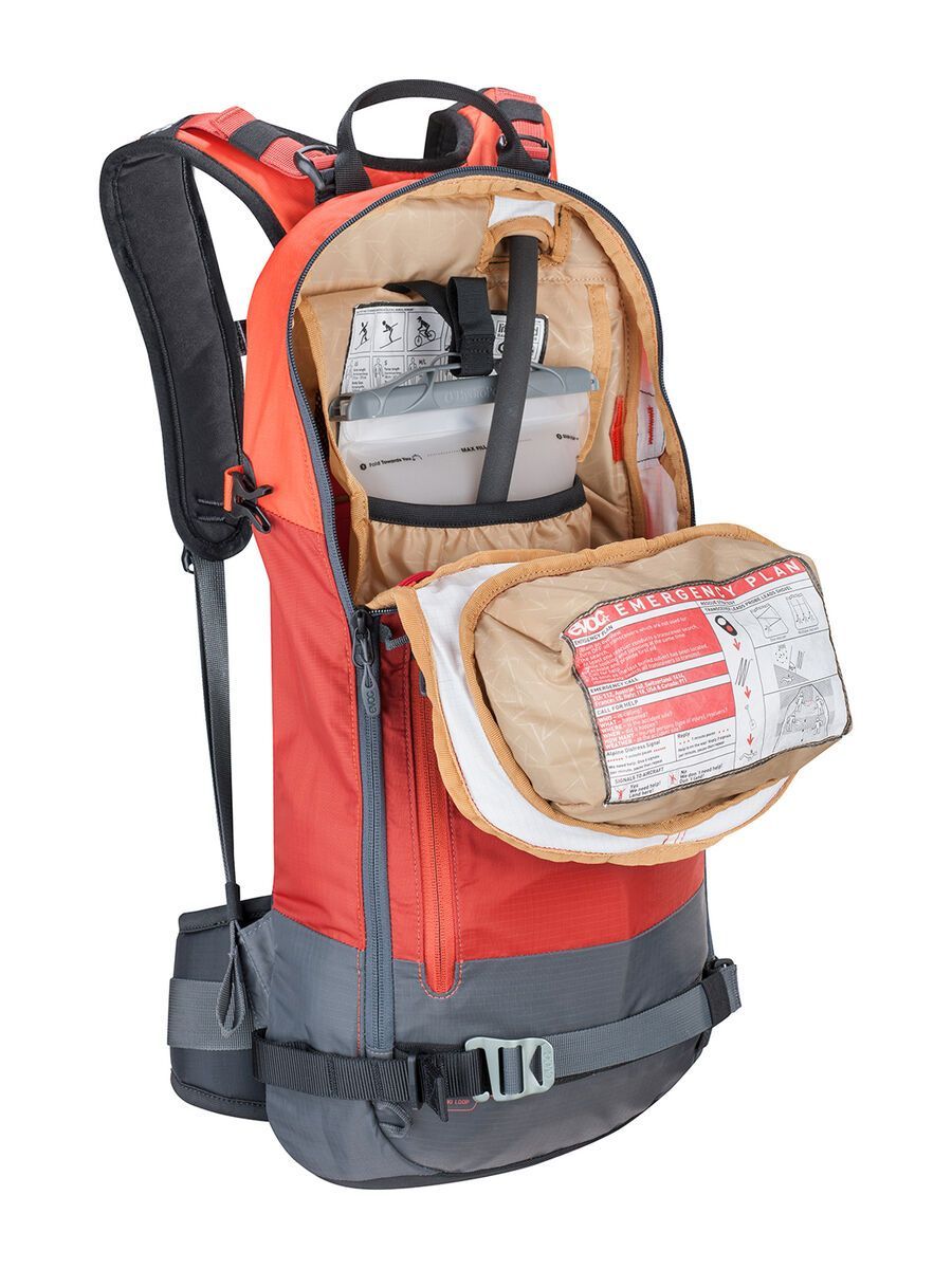 Evoc FR Day 16l, chili red-carbon grey - Bild 8