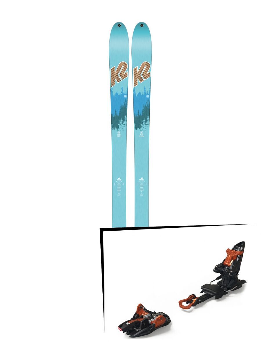 Set: K2 SKI TalkBack 82 ECOre 2018 + Marker Kingpin 10 black/copper - Bild 1