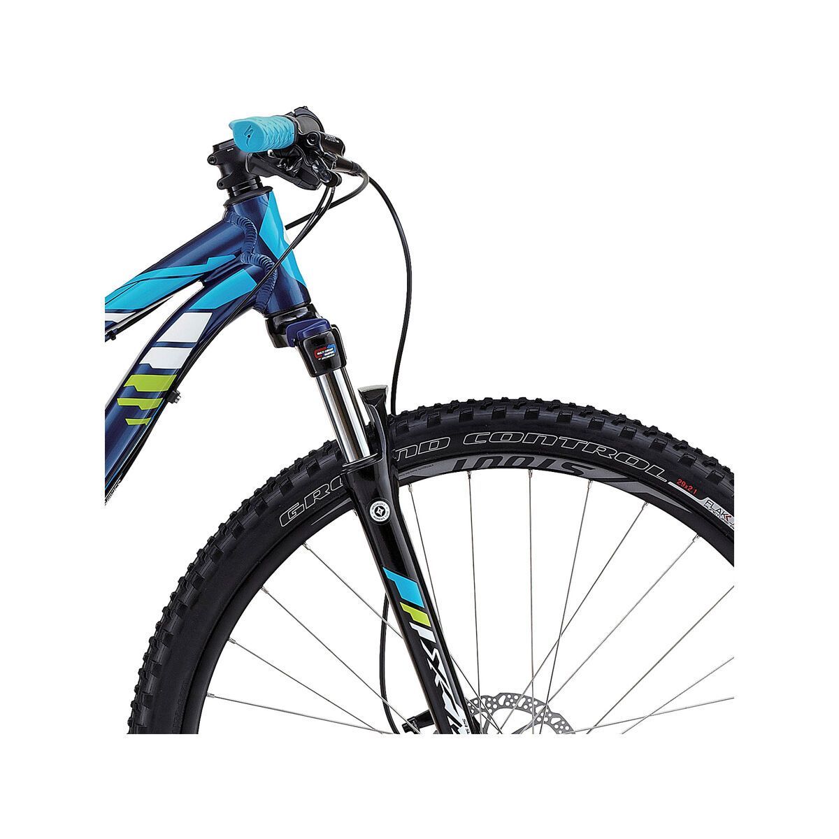 Specialized Jett Sport 29, gloss navy/cyan/hyper green - Bild 5