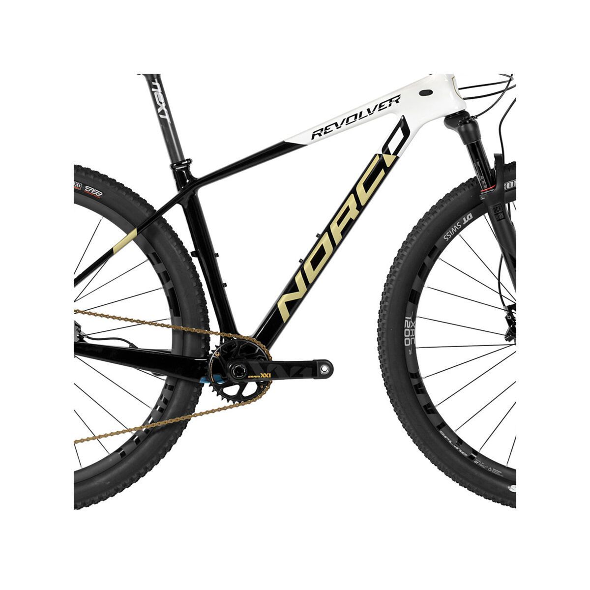 Norco Revolver HT 9 SL XX1, black/white/gold - Bild 3