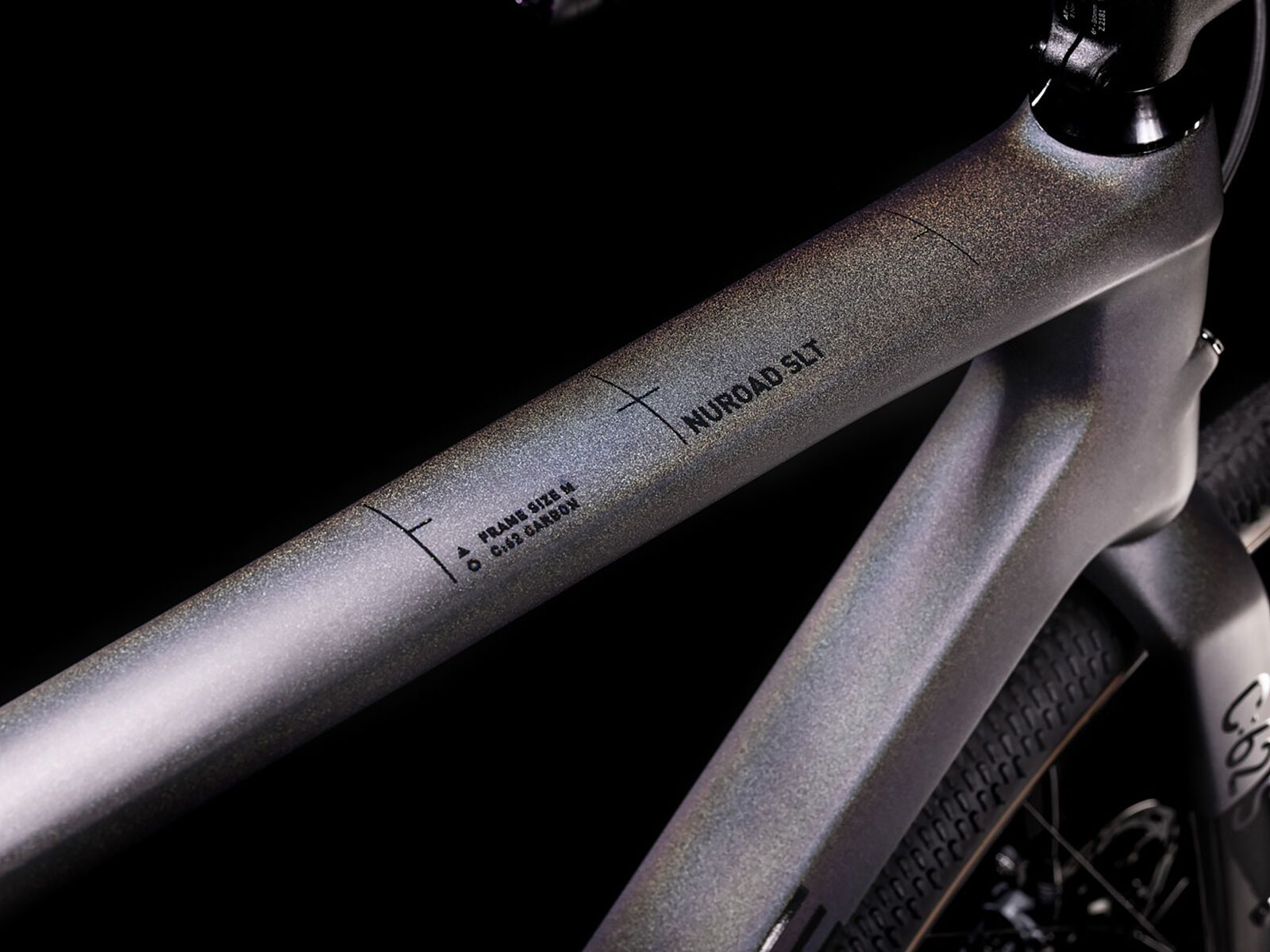 Cube Nuroad C:62 SLT, flatprizmblack´n´black - Bild 3