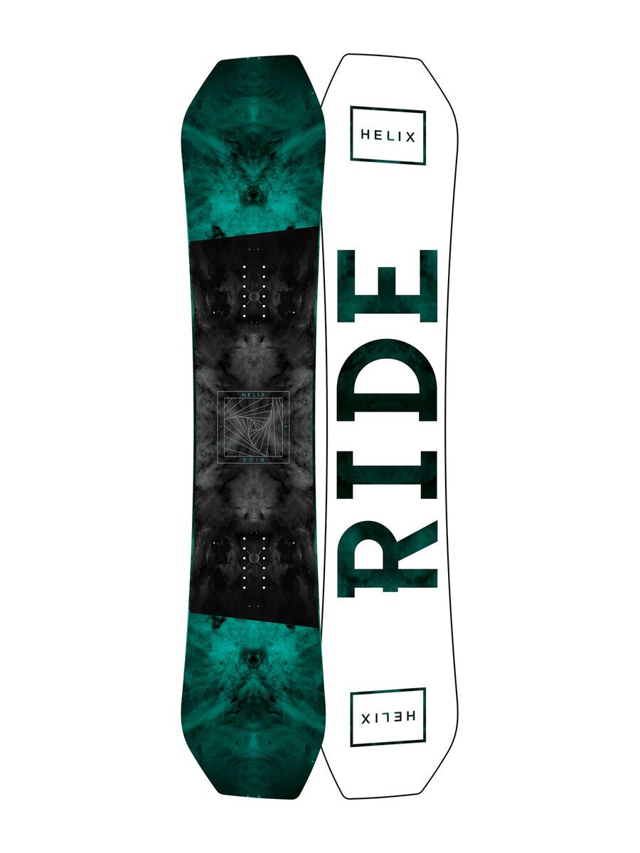 Set: Ride Helix 2017 + Nitro Pusher 2017, black - Snowboardset - Bild 2