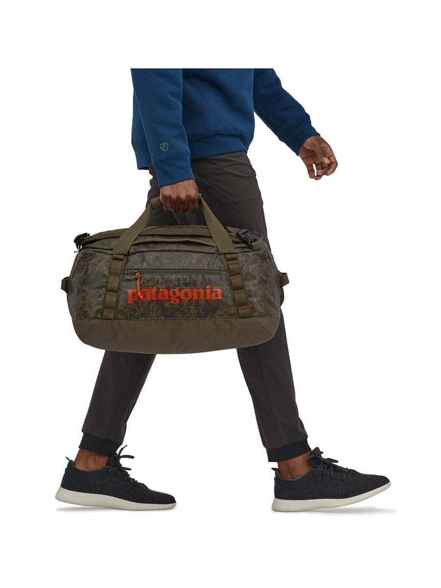 Patagonia Black Hole Duffel 40L, lichen: basin green - Bild 4