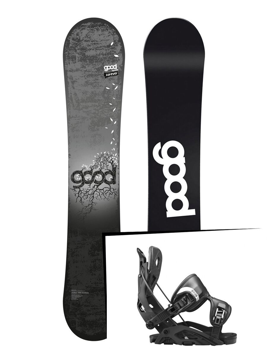 Set: goodboards Chiller Men 2017 + Flow Fuse (1718351S) - Bild 1