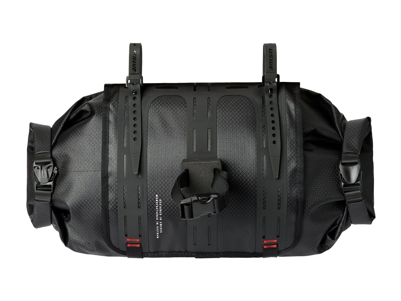 USWE Handlebar Roll-Top Bag + Holster, black - Bild 4