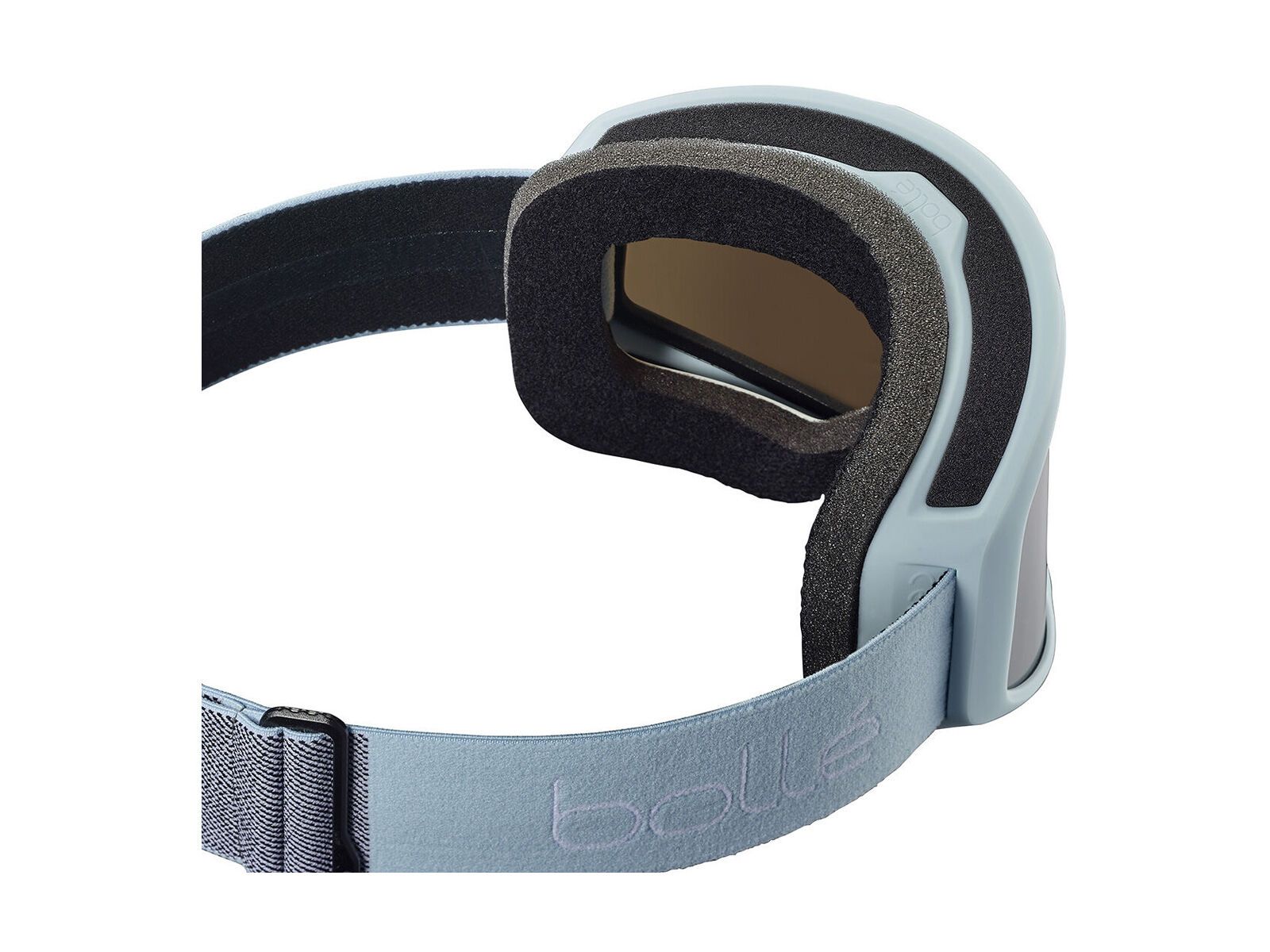 Bollé Bedrock Plus, Black Chrome / powder blue matte - Bild 2