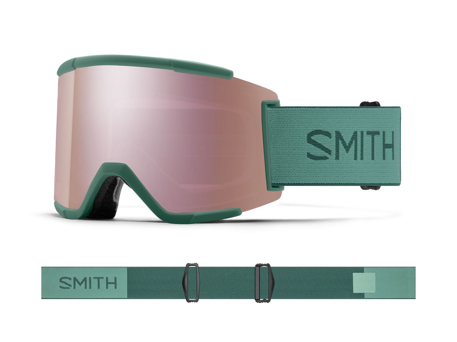 Smith Squad XL - ChromaPop Everyday Rose Gold Mir + WS, alpine green - Bild 3