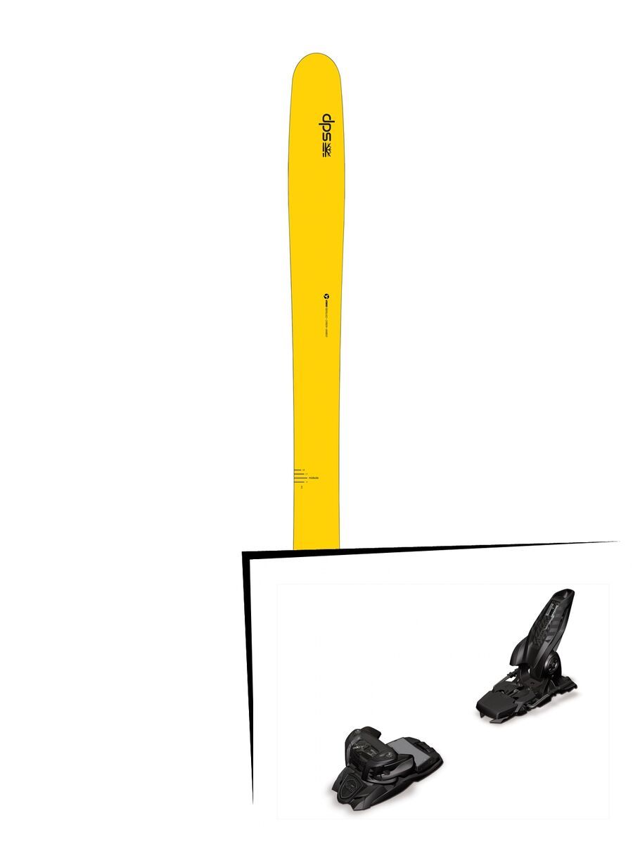 DPS Skis Set: Wailer 112 RP2 Hybrid 2016 + Marker Jester 16 - Bild 1