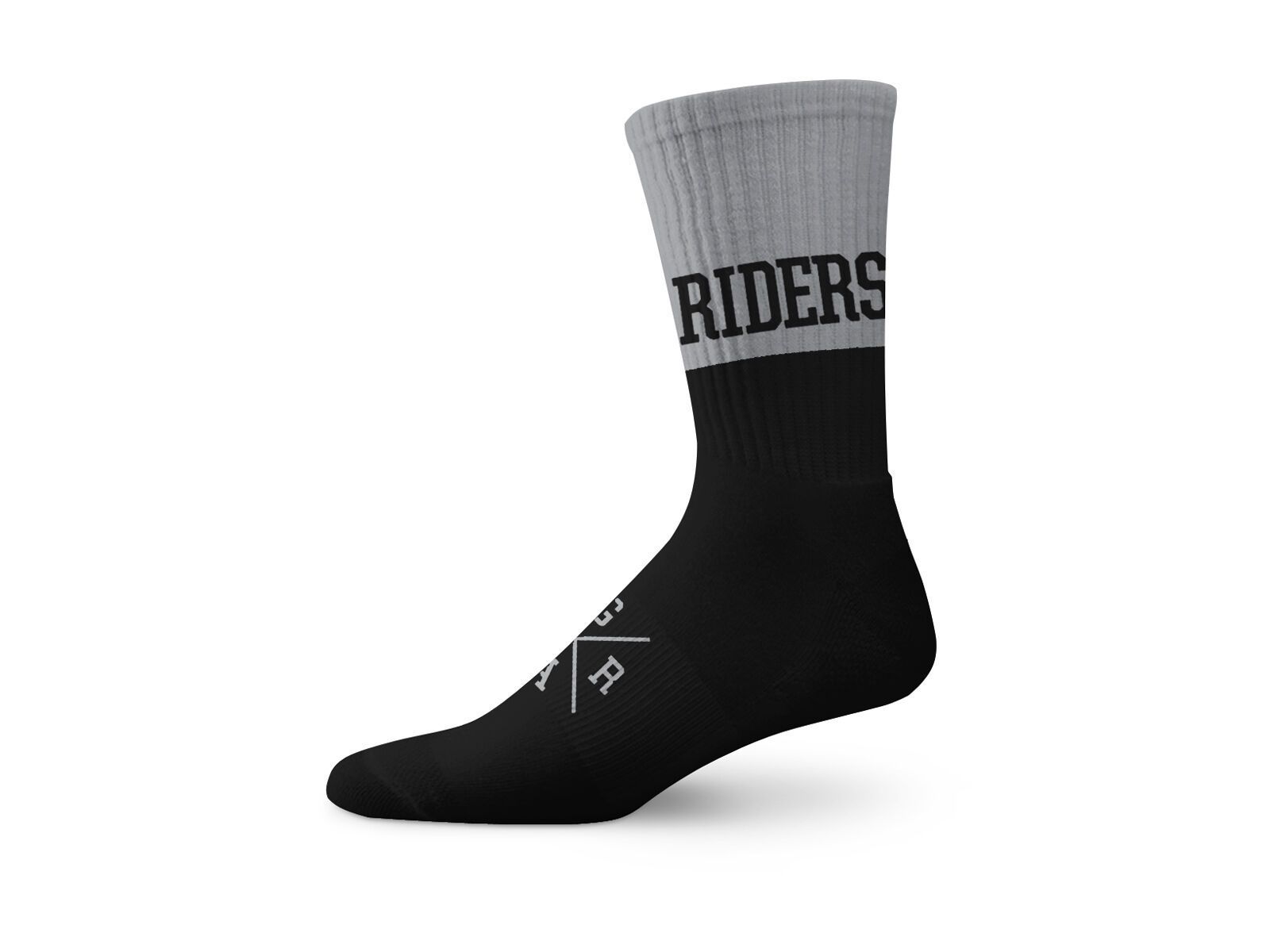 Loose Riders Socks 2-Pack Invert, black/white - Bild 3