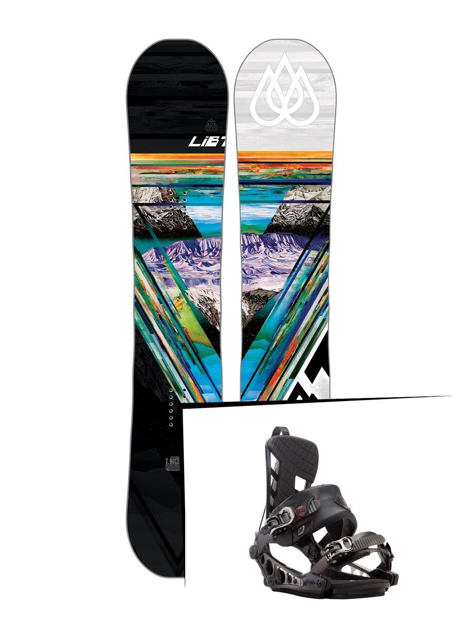 Set: Lib Tech T-Rice Pro 2017 + K2 Cinch CTS (1728762S) - Bild 1