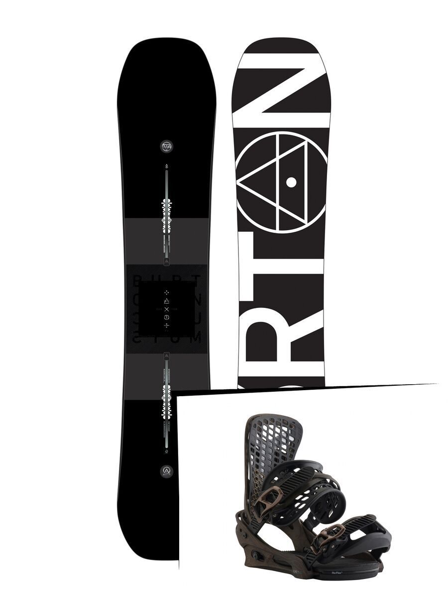 Set: Burton Custom X Flying V 2019 +  Genesis (1930969S) - Bild 1