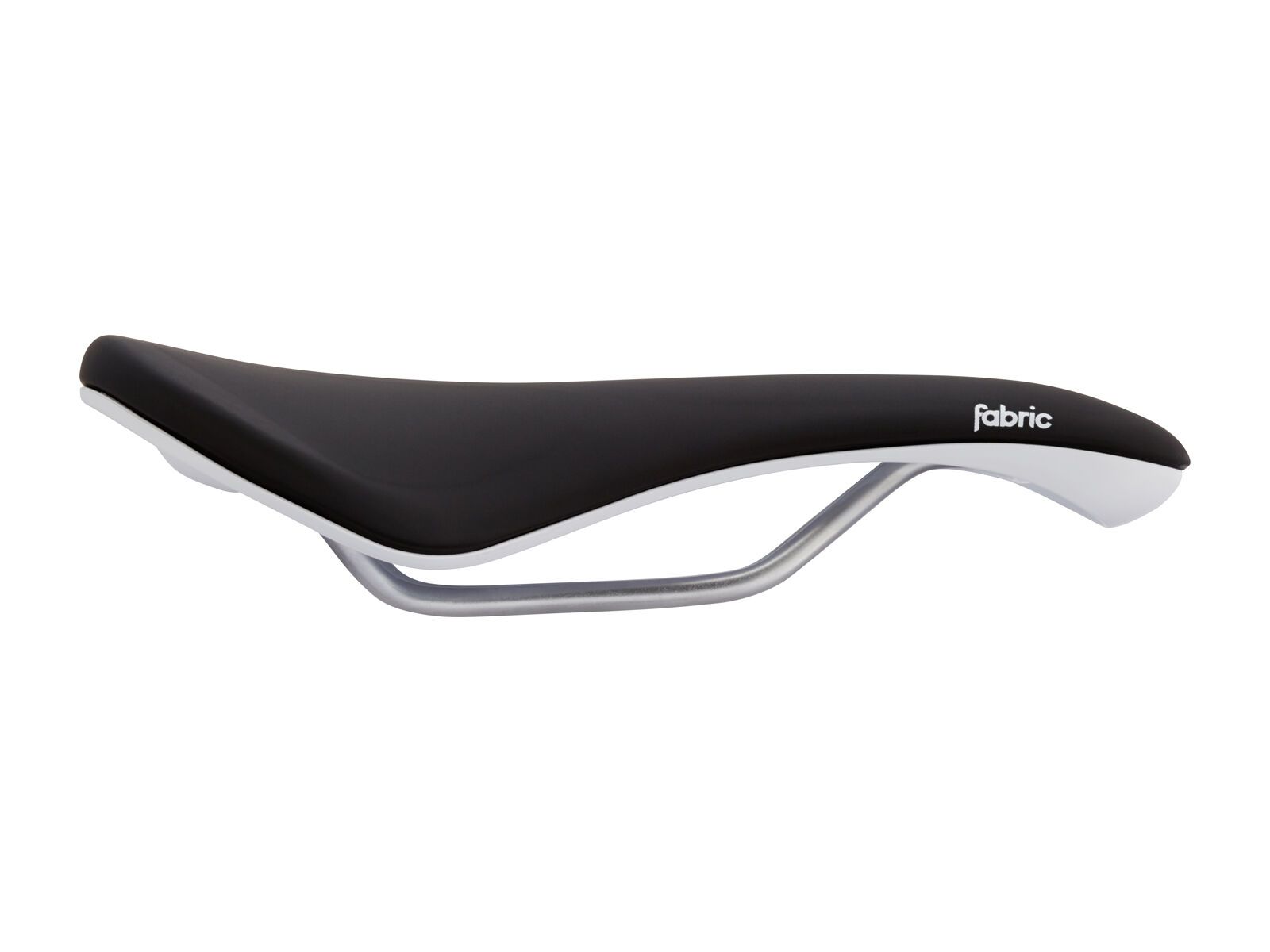 Fabric Scoop Gel Women's Radius Saddle - 155 mm, black/white - Bild 1