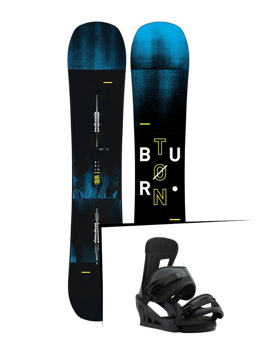 Set: Burton Instigator 2019 + Burton Freestyle black matte - Bild 1