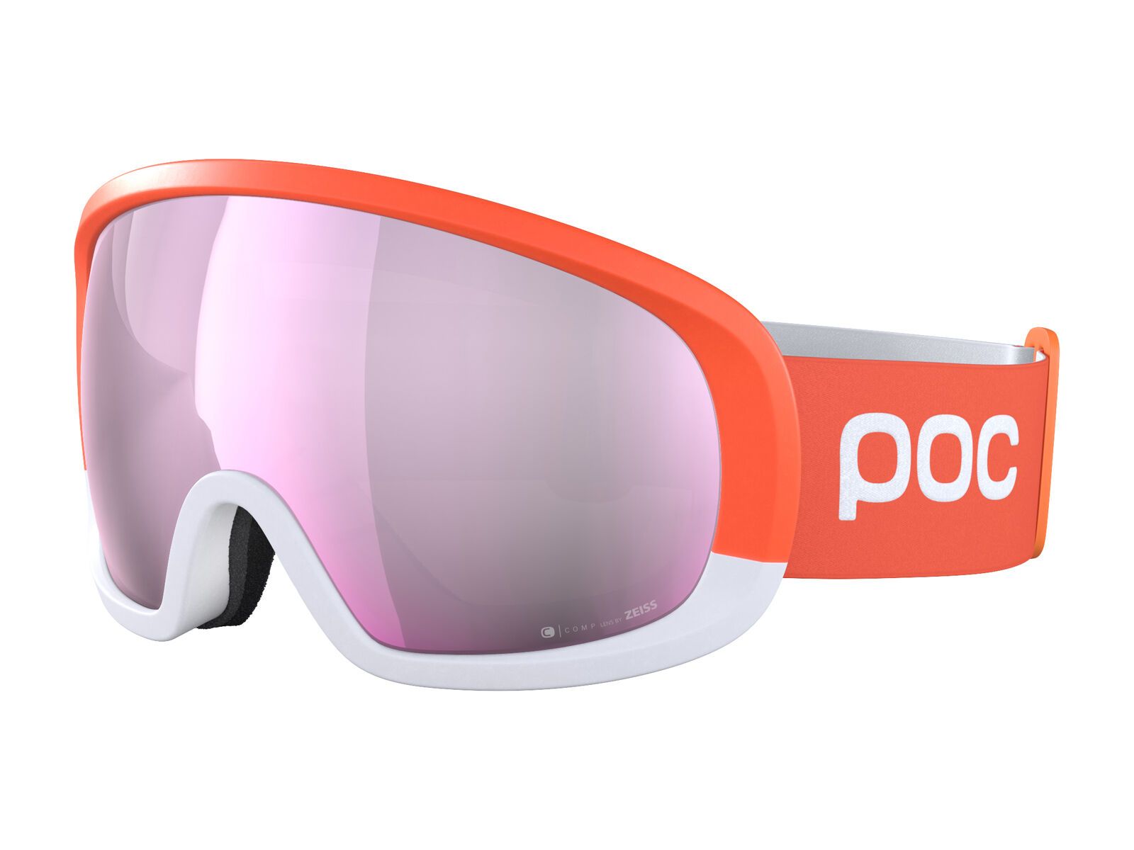 POC Fovea Mid Clarity Comp Low Light, fluorescent orange - Bild 1