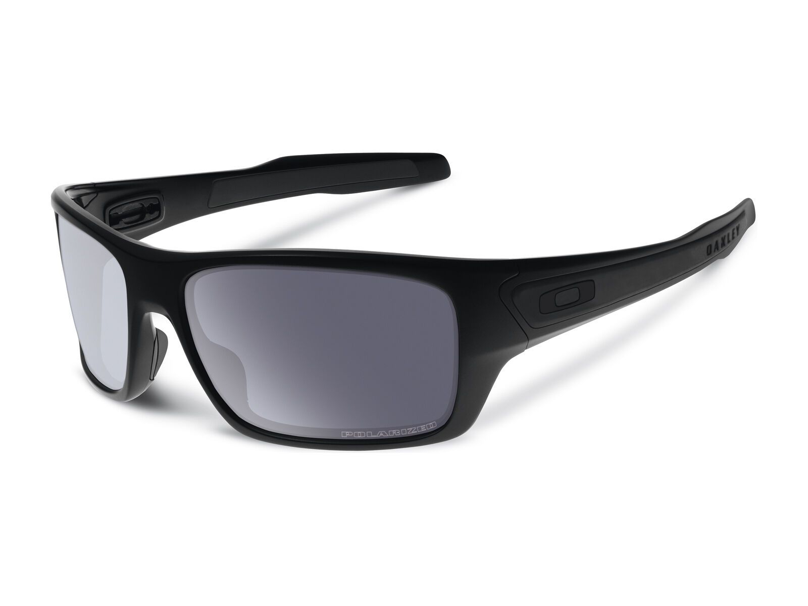 Oakley Turbine, matte black/grey polarized - Bild 1