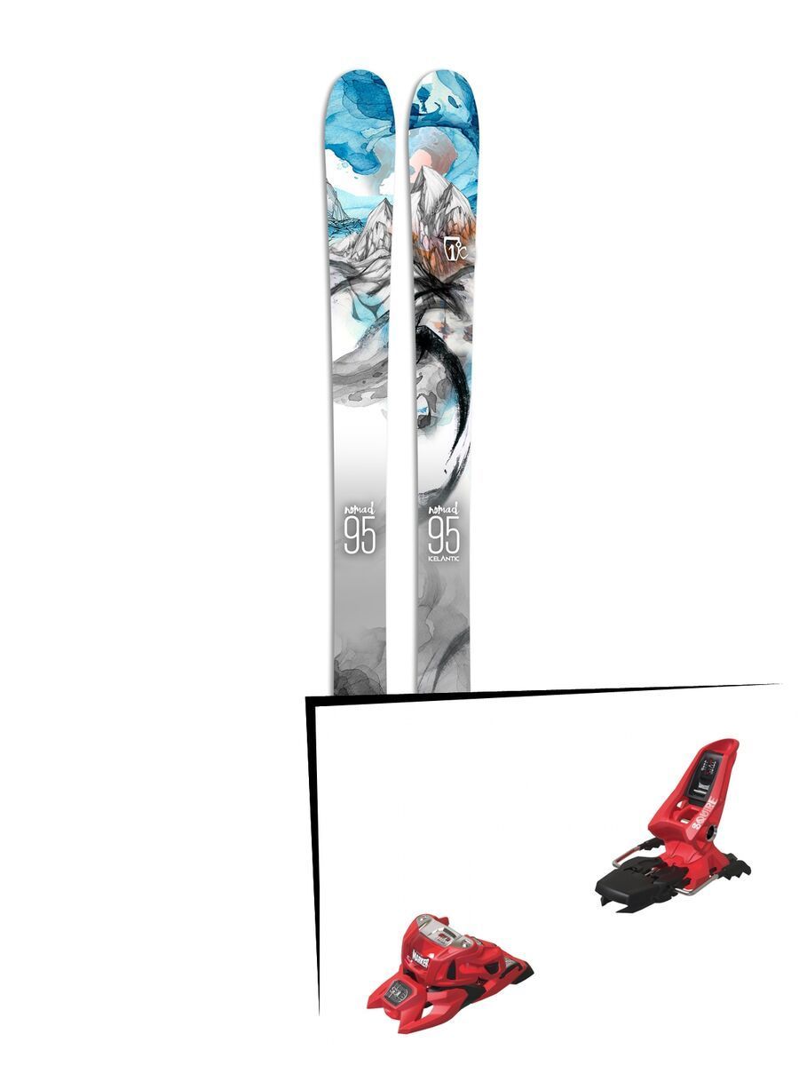 Set: Icelantic Nomad 2017 + Marker Squire 11 ID (1952960) - Bild 1