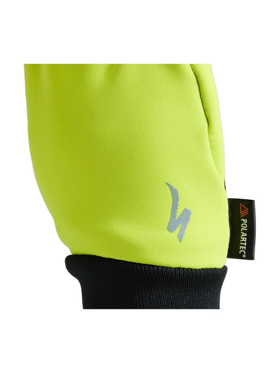 Specialized Softshell Deep Winter Gloves Long Finger, hyper green - Bild 3