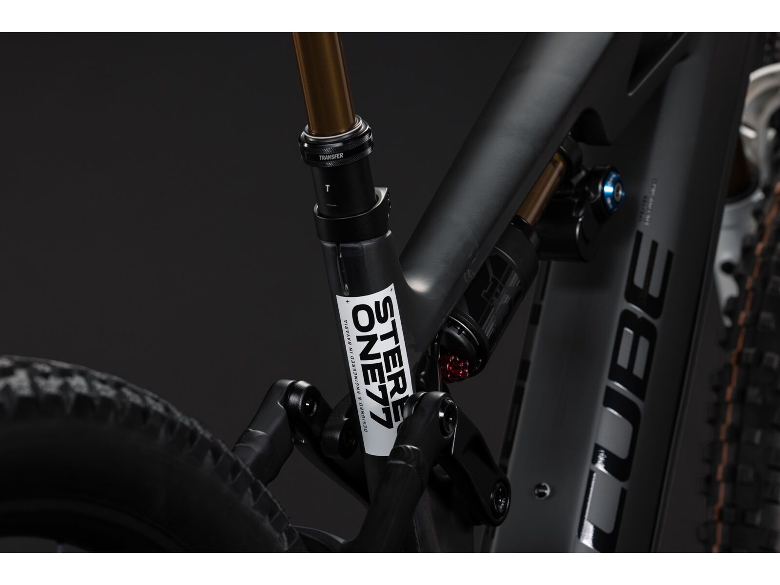 Cube Stereo Hybrid One77 HPC AT 800, carbon´n´white - Bild 4