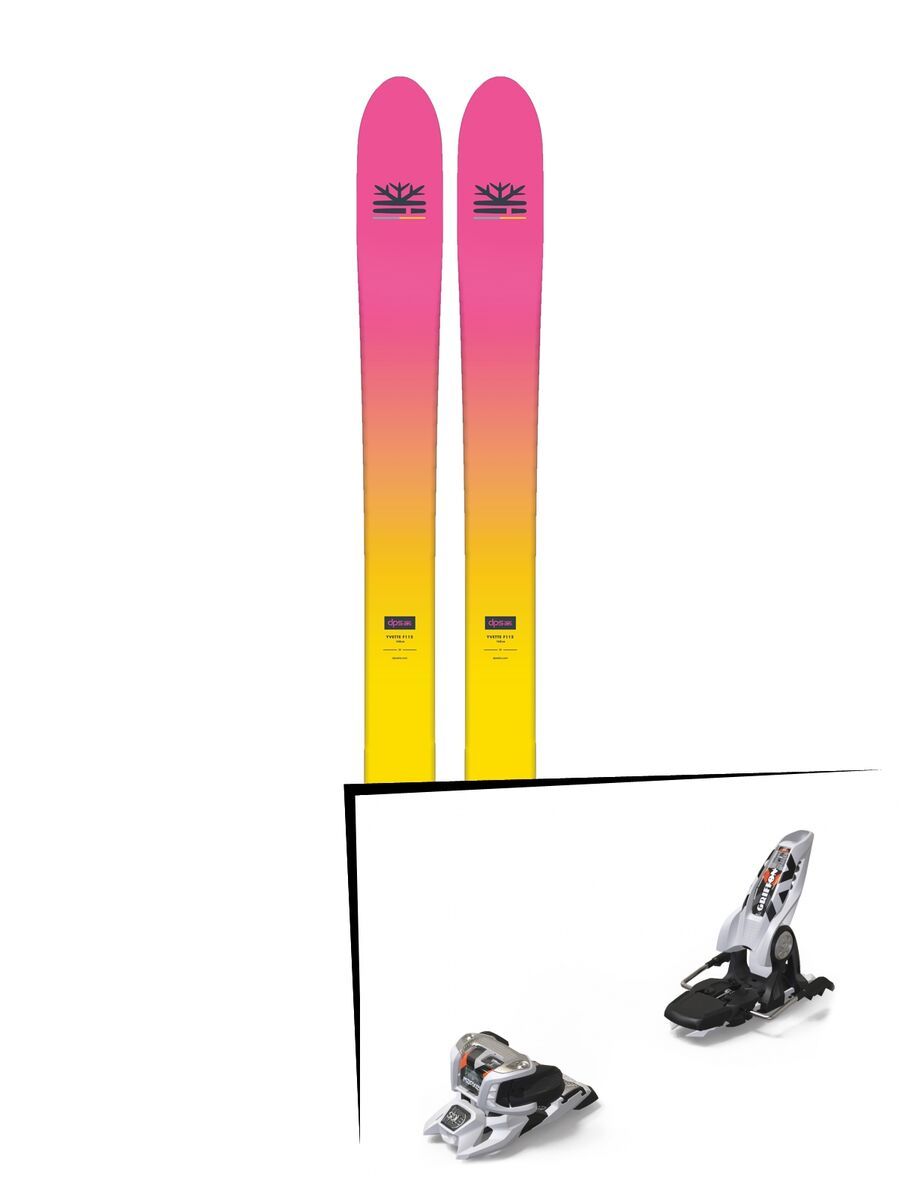 Set: DPS Skis Yvette 112 RP2 Foundation 2018 + Marker Griffon 13 ID white - Bild 1