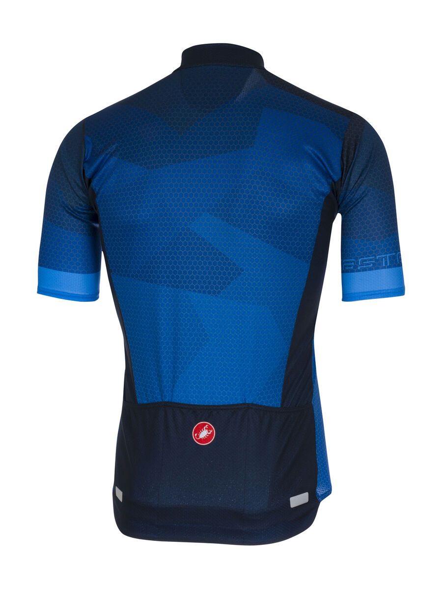Castelli Flusso Jersey FZ, surf blue - Bild 2