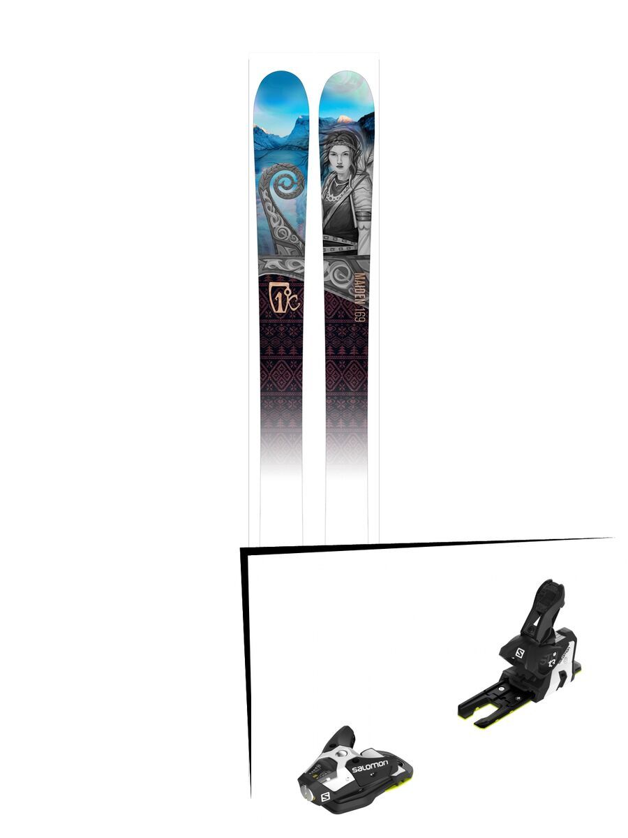Set: Icelantic Maiden 2016 + Salomon N STH2 WTR 13 (1917231) - Bild 1