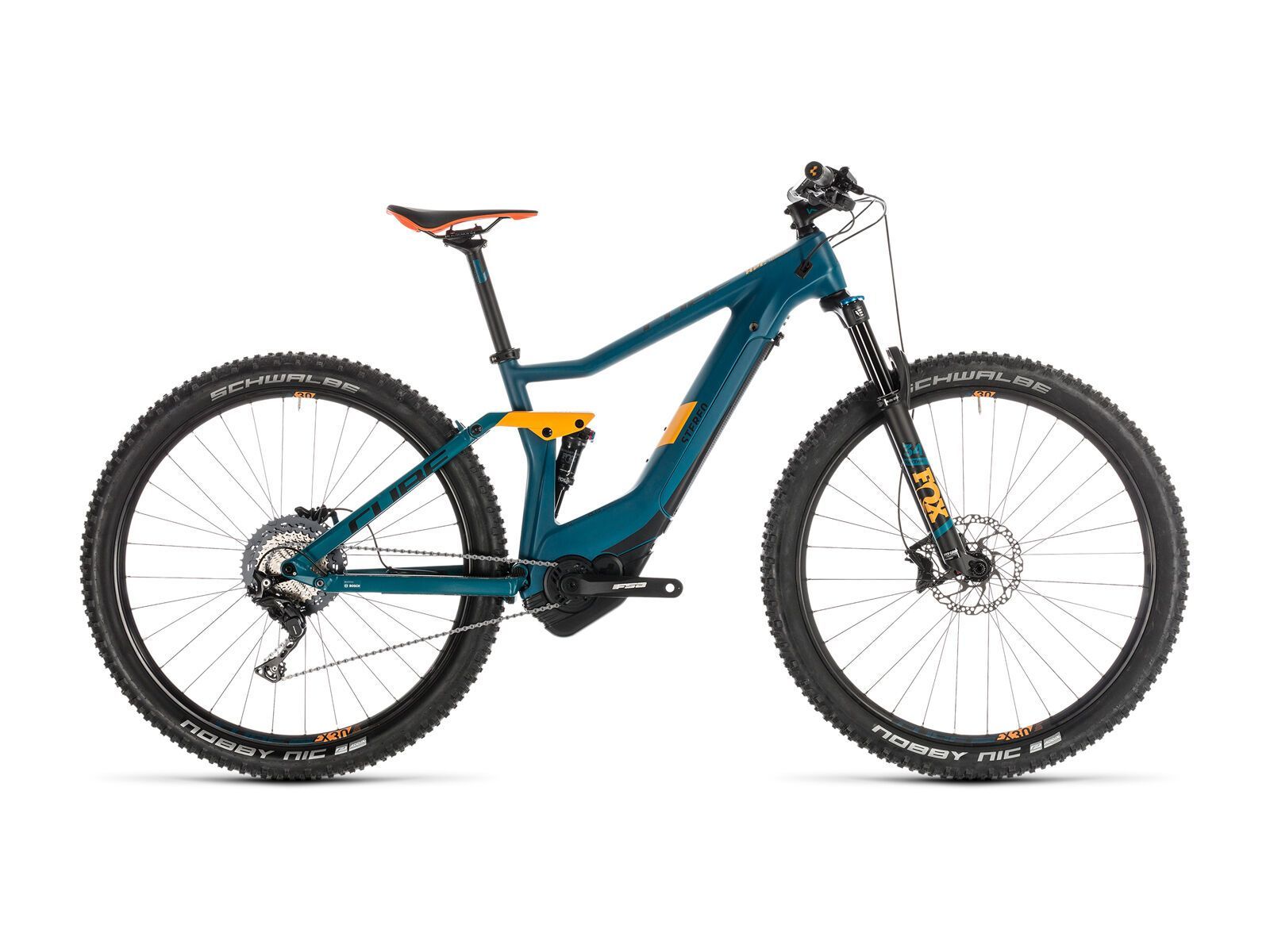 Cube Stereo Hybrid 120 HPC SL 500 Kiox 29, pinetree´n´orange - Bild 1