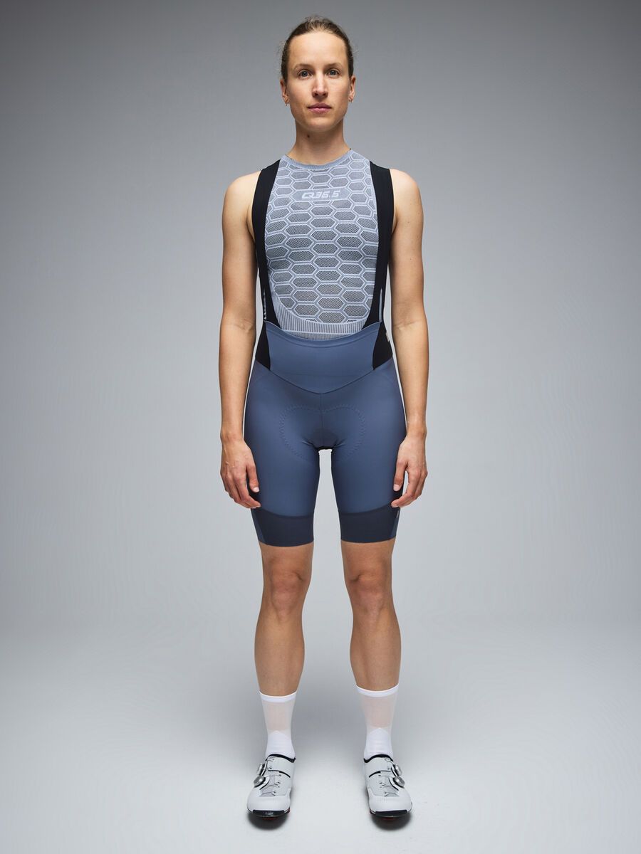 Q36.5 Gregarius Pro Bib Shorts Women, gravel grey - Bild 3