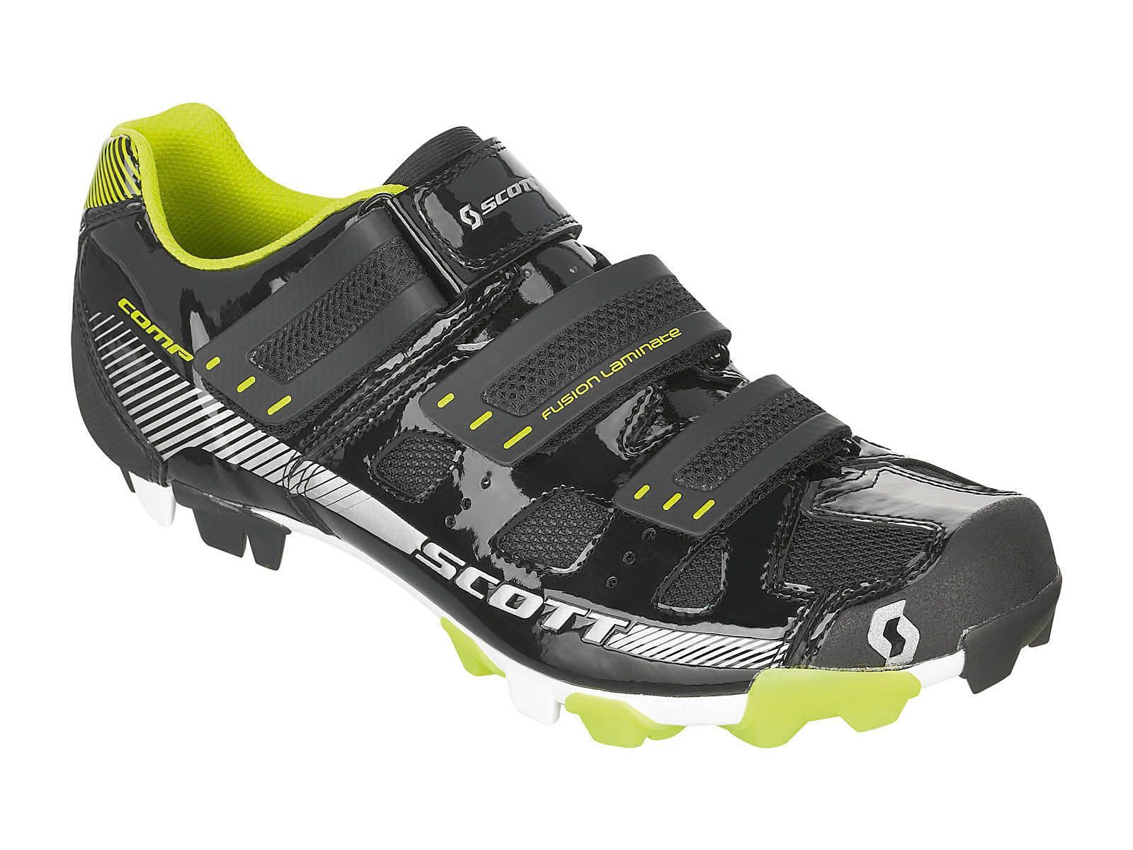 Scott MTB Comp Shoe, black/lime green gloss - Bild 2