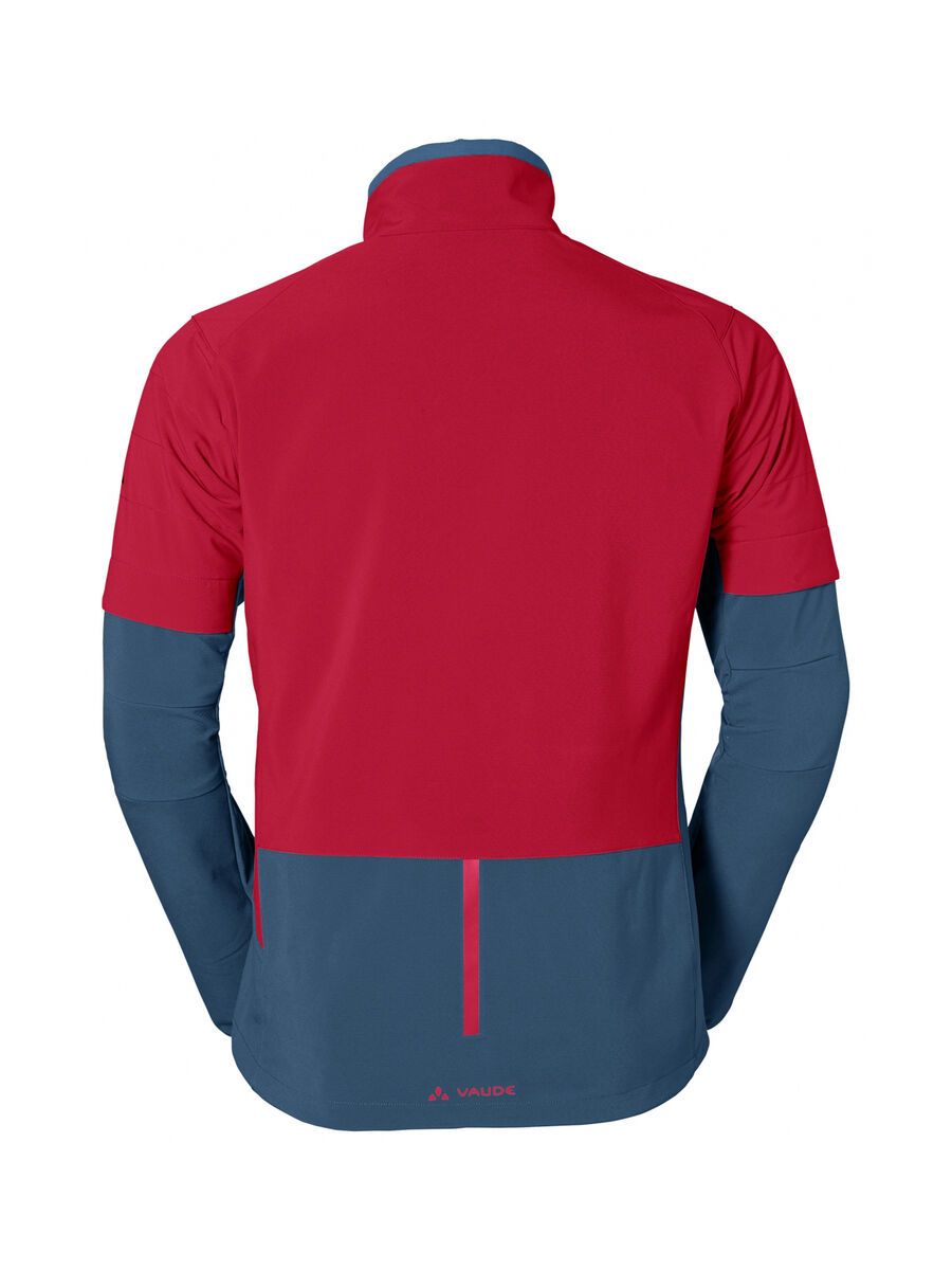 Vaude Men's Primasoft Jacket, indian red/blue - Bild 2