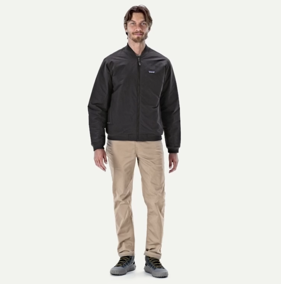 Patagonia Men's Isthmus Deck Jacket, ink black - Video 10