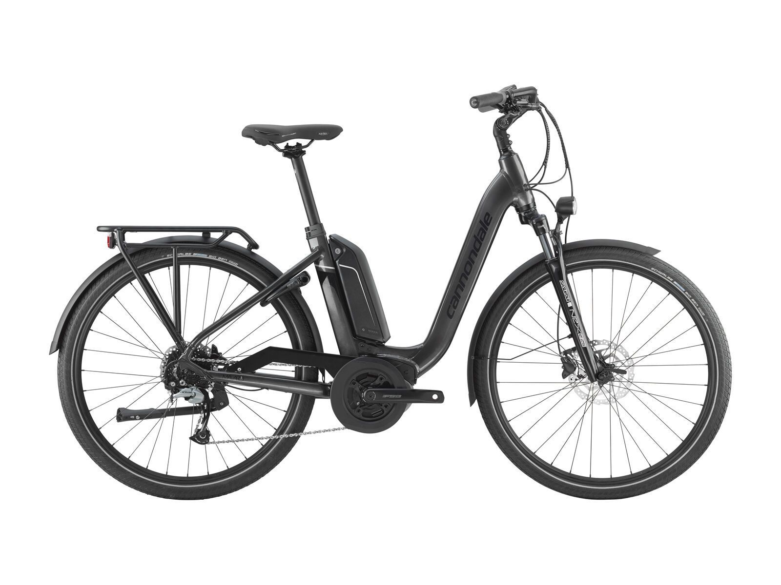 Cannondale Mavaro Neo City 2, anthracite w/ jet black and fine silver - gloss - Bild 1