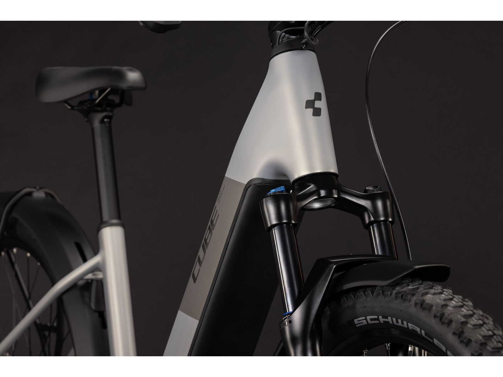Cube Reaction Hybrid One 720 FE Easy Entry 27.5, pearlsilver´n´chrome - Bild 6