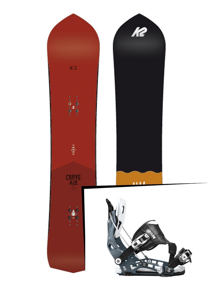 Set: K2 Carve Air 2017 + Flow NX2 Hybrid (1718342S) - Bild 1