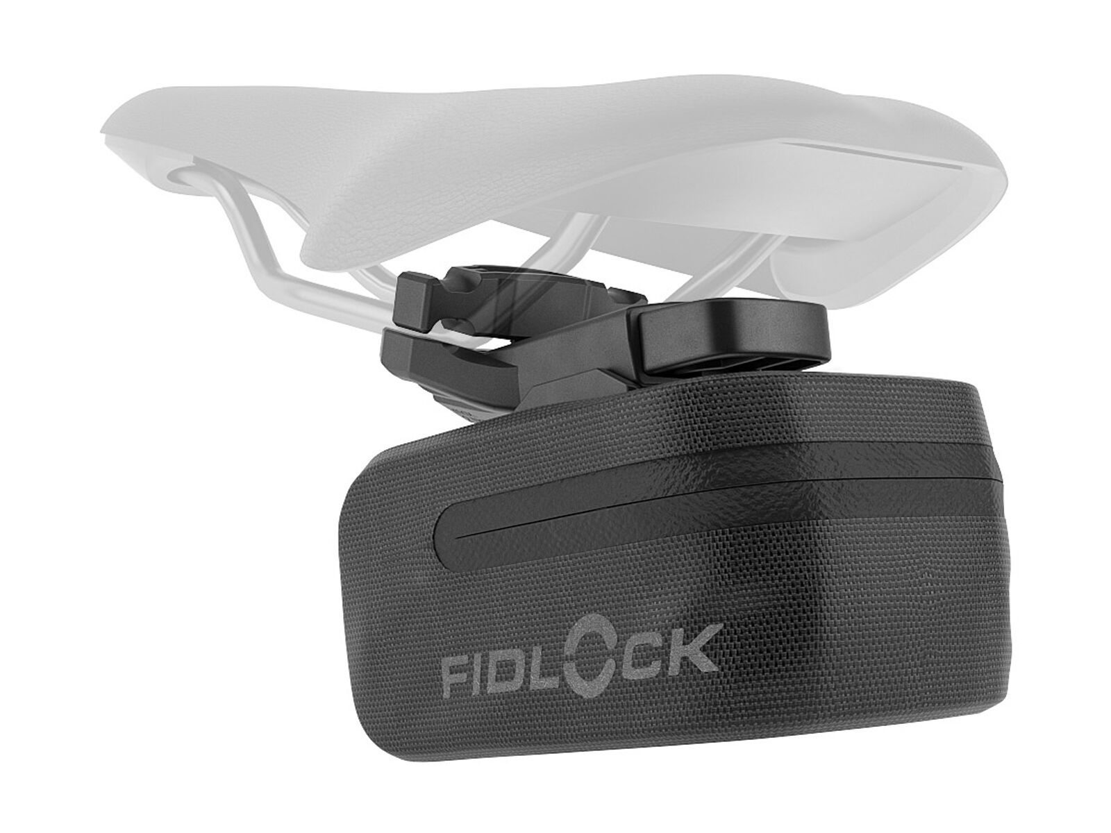 Fidlock Push Saddle Bag 400 + Saddle Base, black - Bild 2