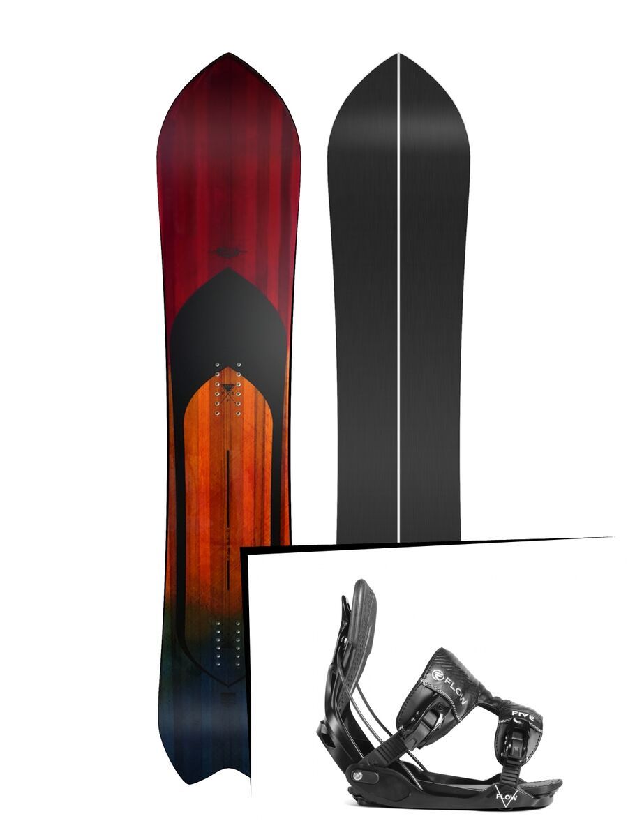 Set: Nidecker Mullan 2019 + Flow Five (2226554S) - Bild 1