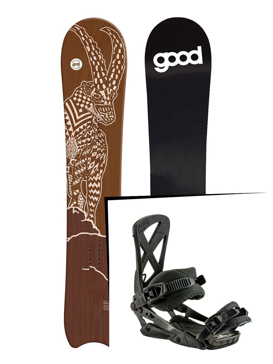 Set: goodboards Capra 2017 + Nitro Phantom (1691155S) - Bild 1