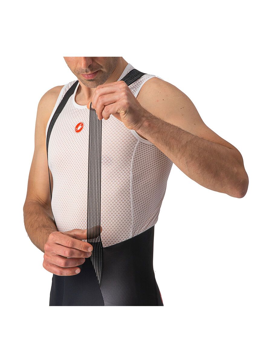 Castelli Free Aero RC Pro Bibshort, black/white - Bild 7