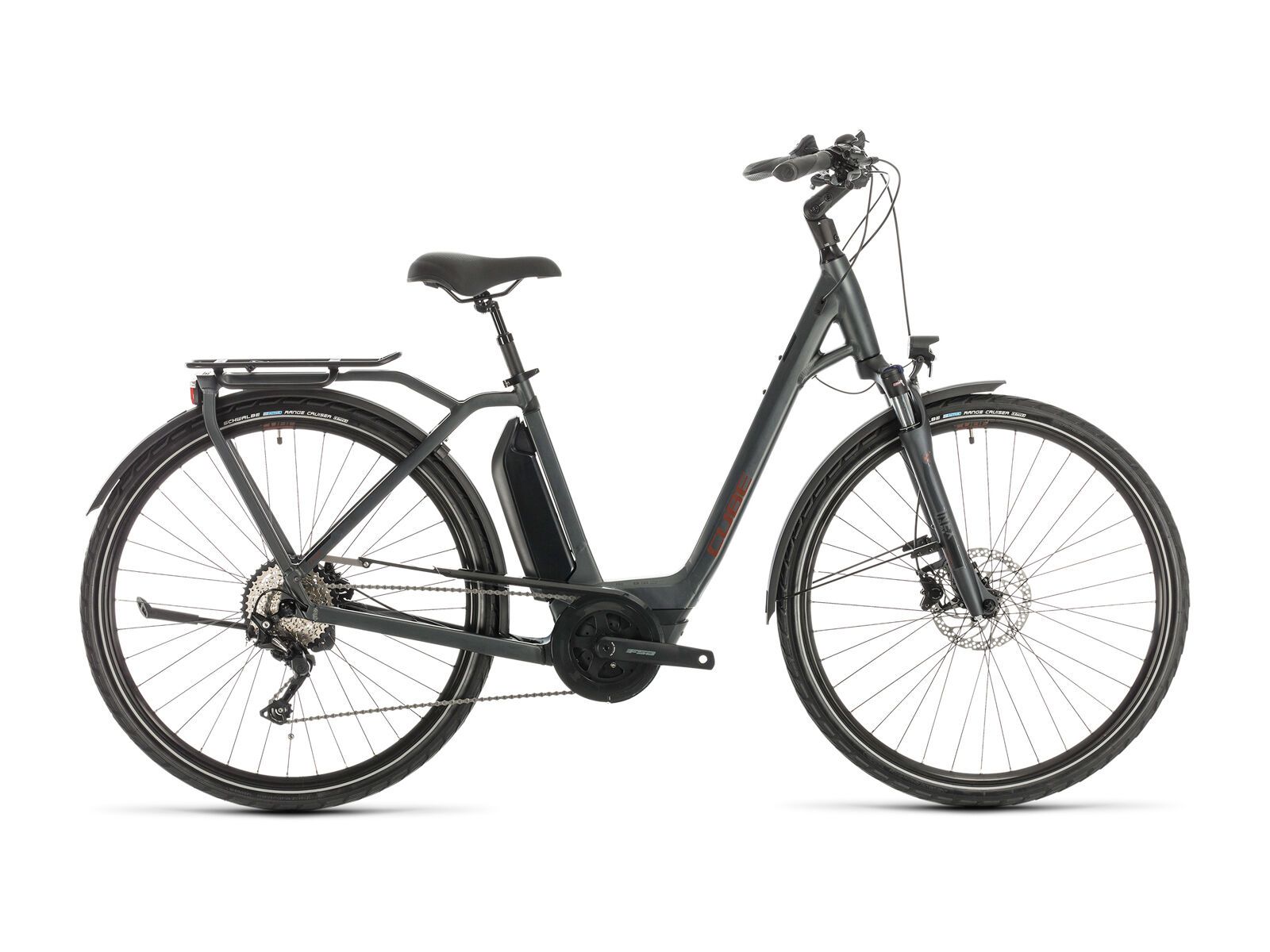 Cube Town Sport Hybrid Pro 400, iridium´n´red - Bild 1