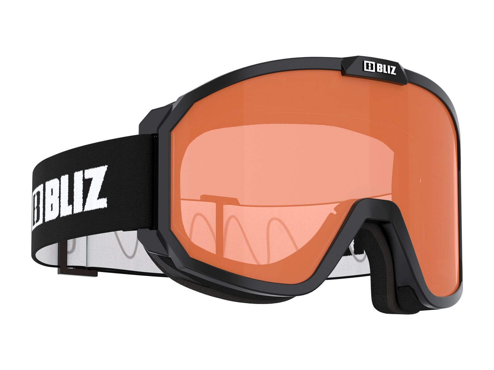 Bliz Rave JR, Orange  / matt black - Bild 4