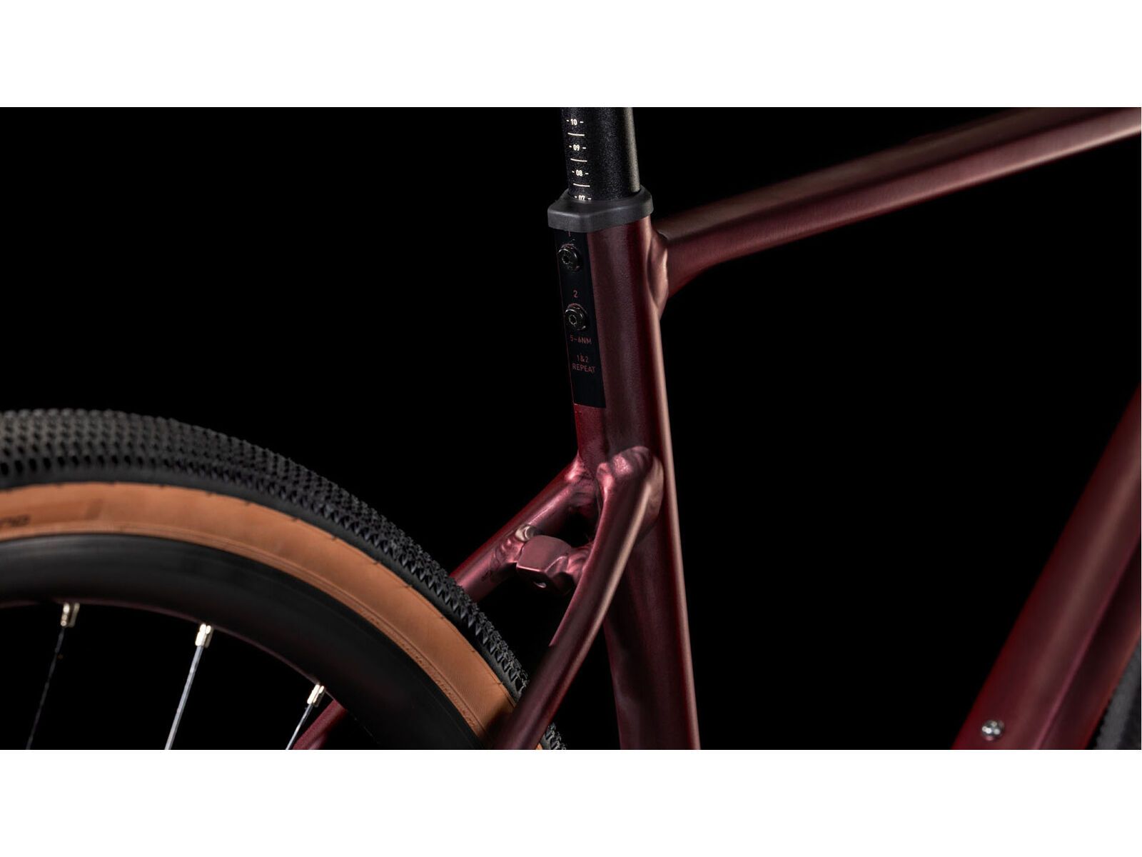 Cube Nuroad Race 27.5, rubyred´n´gloss - Bild 3
