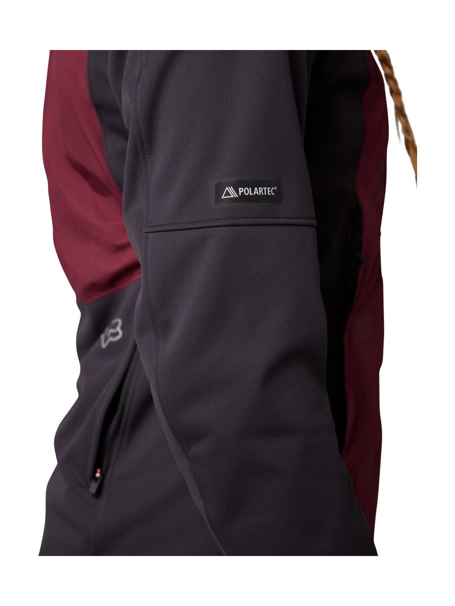Fox Womens Ranger Windbloc® Fire Jacket, dark maroon - Bild 6
