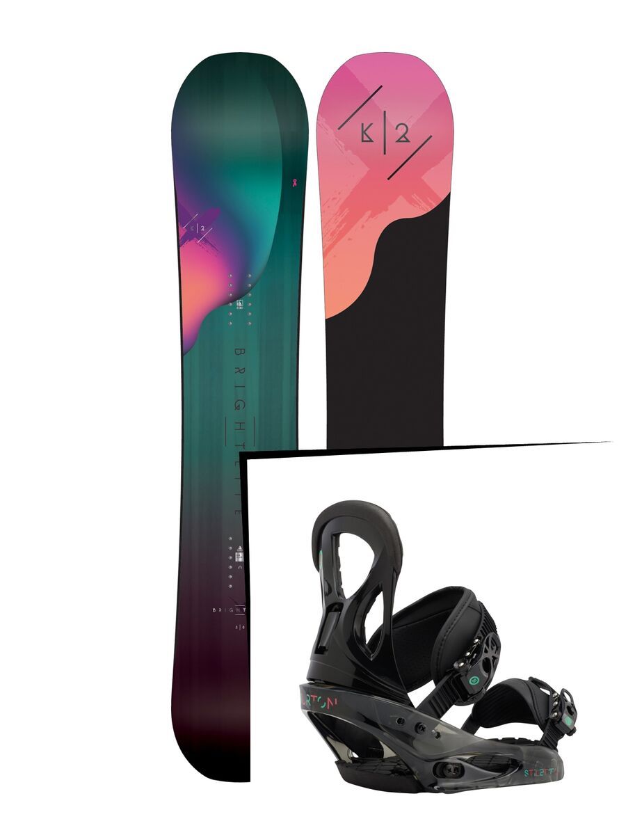 Set: K2 Bright Lite 2016 + Burton Stiletto (1712930S) - Bild 1