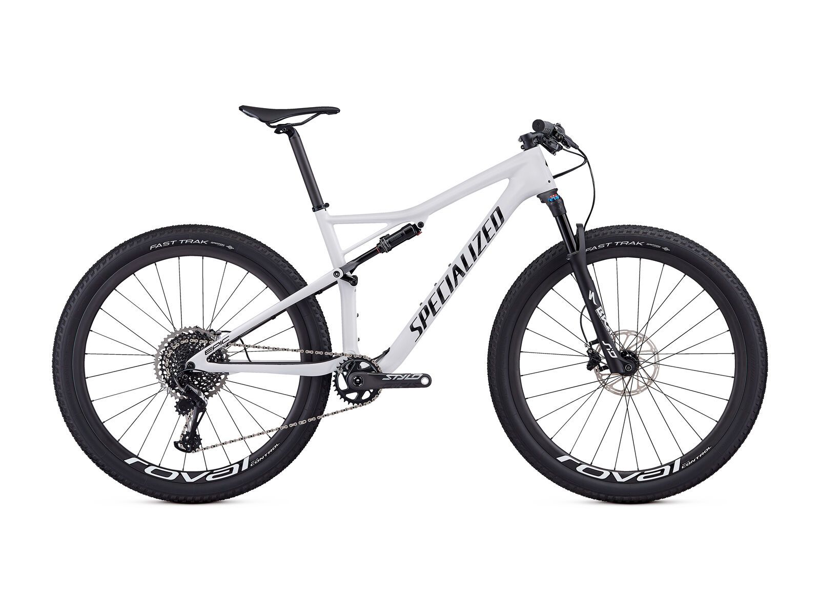 Specialized Epic Pro, gloss white/tarmac black - Bild 1