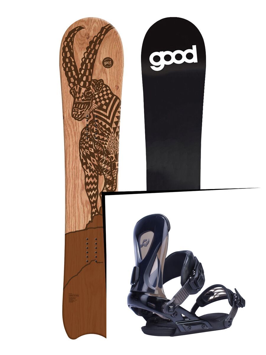Set: goodboards Capra 2017 + Ride Revolt (1770162S) - Bild 1