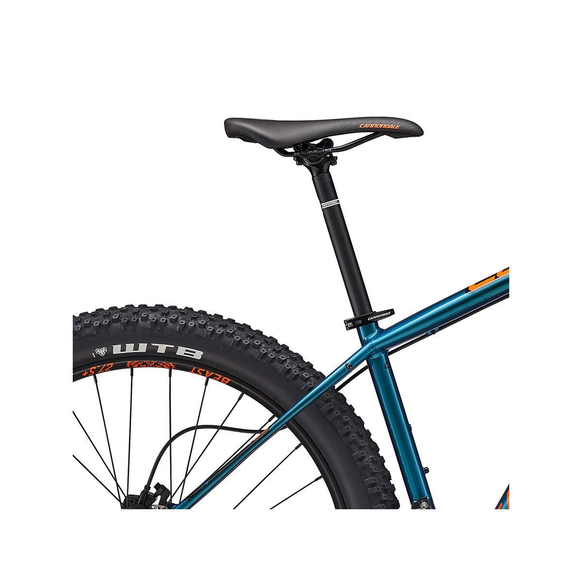 Cannondale Cujo 2, deep teal w/ jet black and hazard orange, goss - DTE - Bild 5