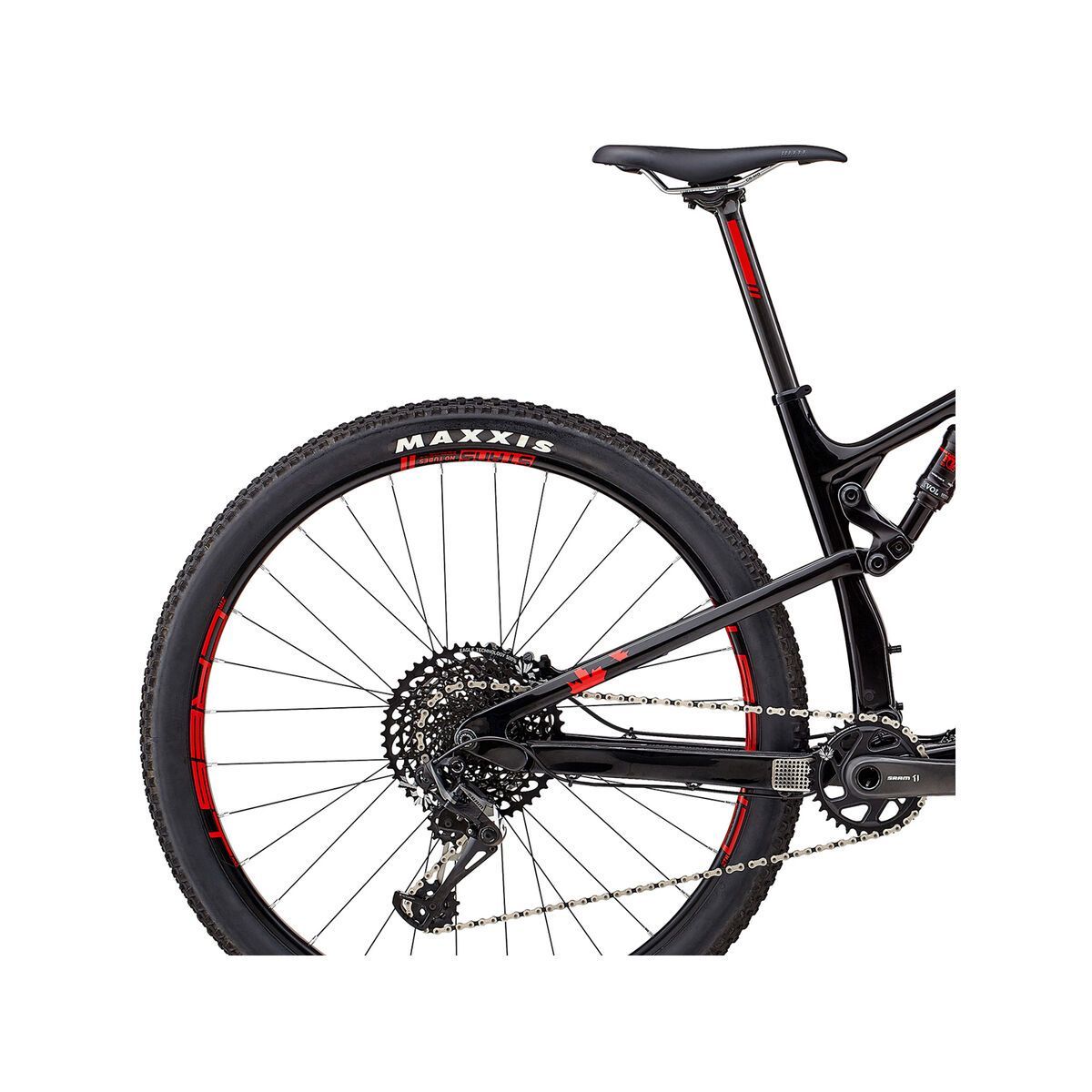 Rocky Mountain Element Carbon 70 XCO, black/flaming lips/white snake - Bild 6