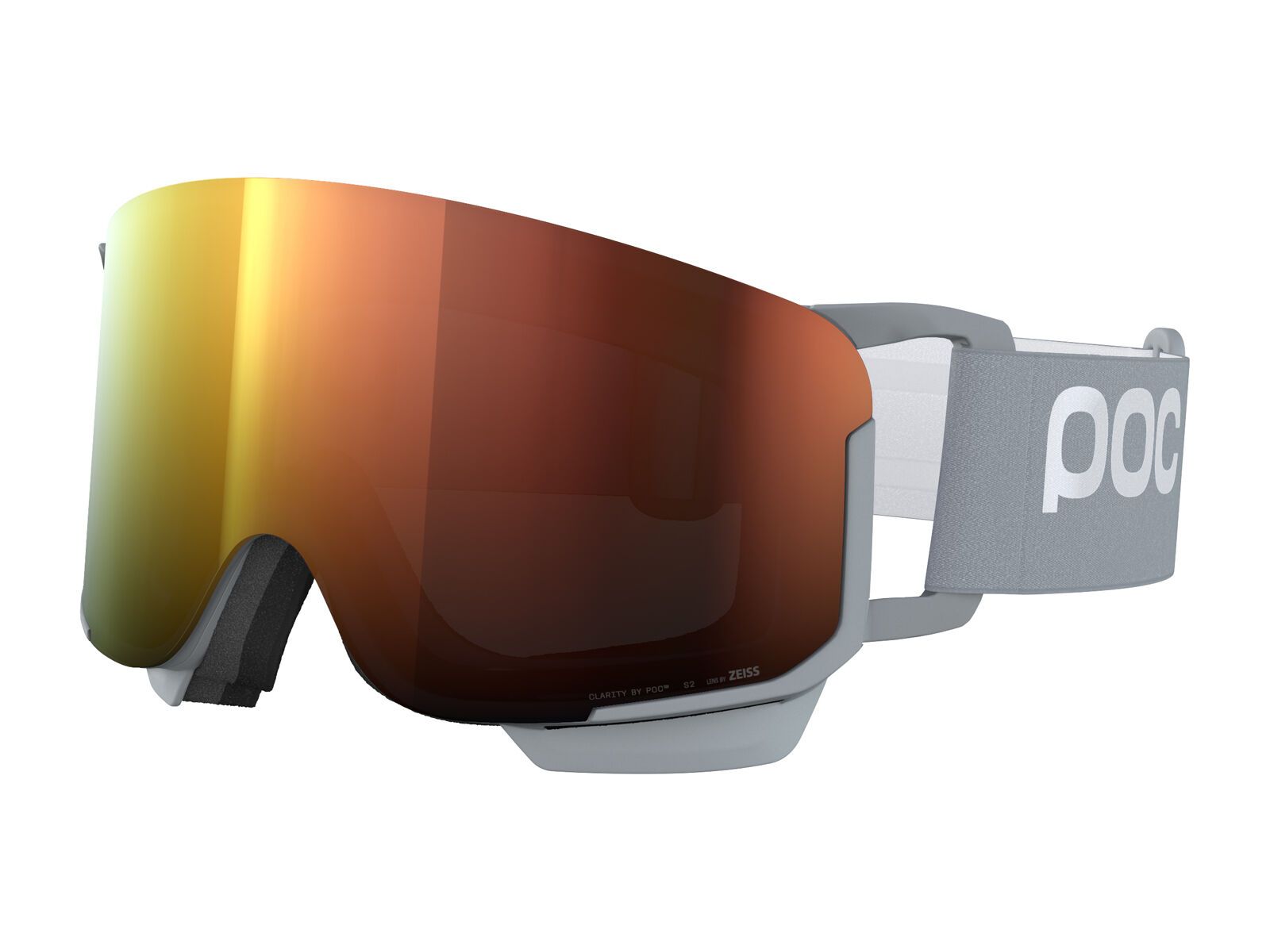 POC Nexal Mid, Clarity Intense Partly Sunny Orange / granite grey - Bild 1