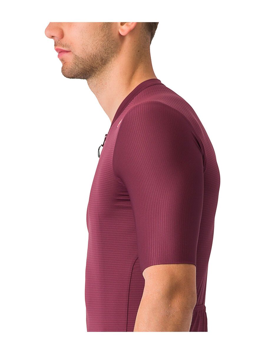 Castelli Espresso Jersey, deep bordeaux/silver moon - Bild 5